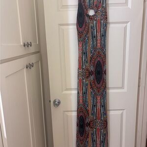 Colorful Patterned Maxi Dress